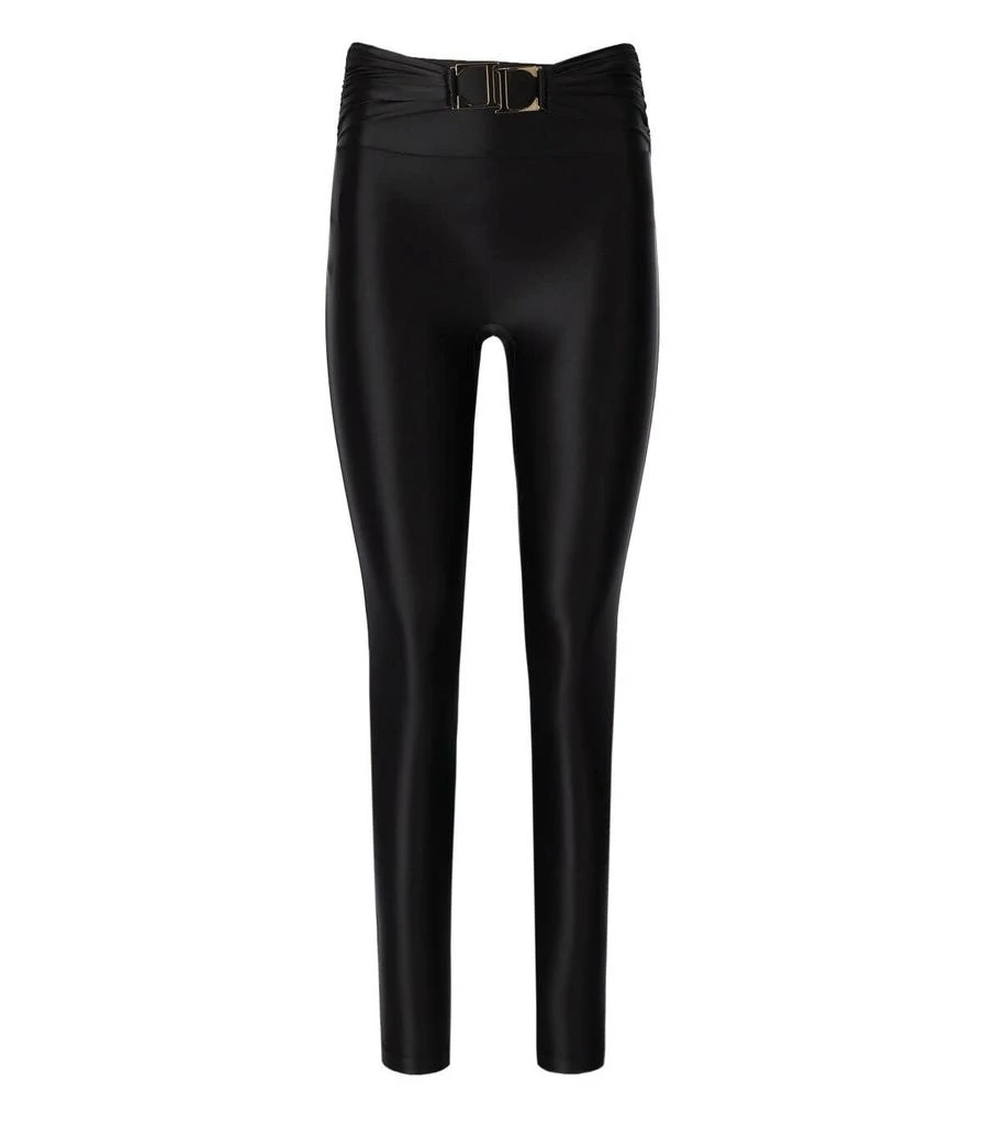 商品ELISABETTA FRANCHI|Black Lycra Legging,价格¥2036,第1张图片