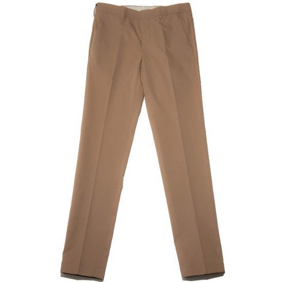 PRADA 男士褐色棉质休闲裤 SPD91-1CMW-F0G2D商品第1张图片规格展示