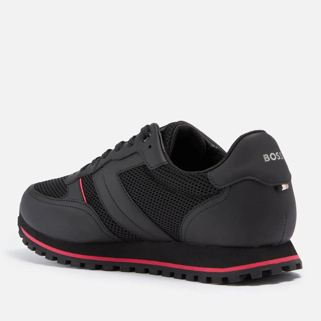 商品Hugo Boss|BOSS MEN'S PARKOUR-L RUNNER TRAINERS - BLACK,价格¥1146,第2张图片详细描述