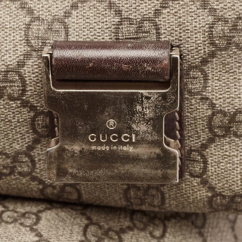 Gucci Beige/Brown GG Supreme Canvas and Leather Diaper Messenger Bag 商品