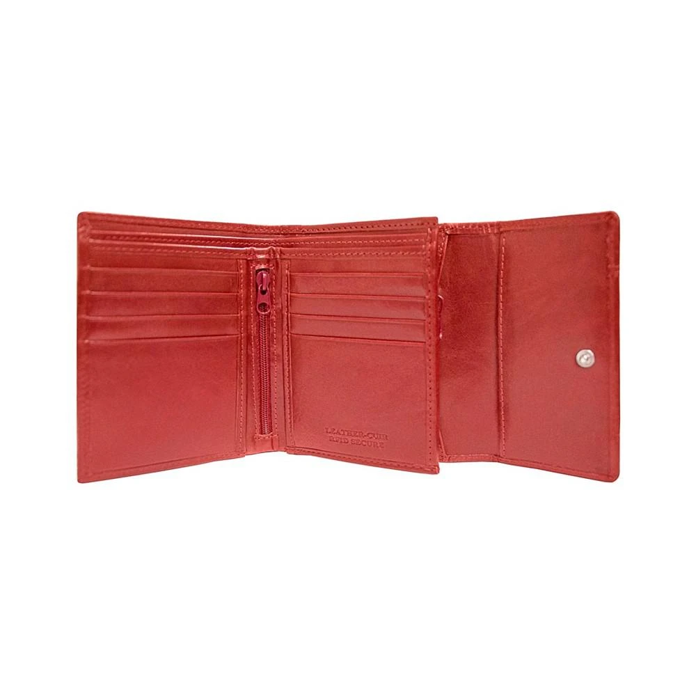 Casablanca Collection RFID Secure Ladies Small Clutch Wallet 商品