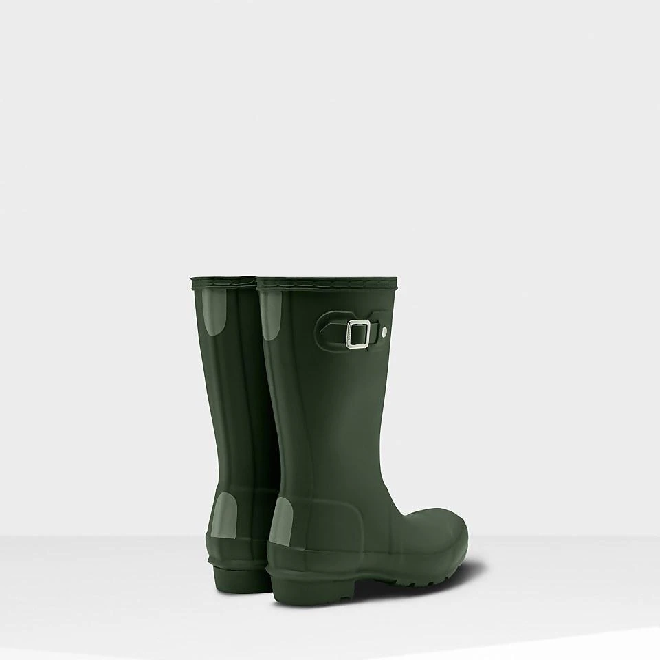 商品Hunter|HUNTER ORIGINAL BIG KIDS' WELLINGTON BOOTS - HUNTER GREEN,价格¥370,第2张图片详细描述