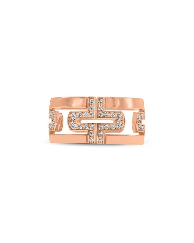 商品BVLGARI|18K Rose Gold 0.80 ct. tw. Diamond Ring,价格¥37577,第4张图片详细描述