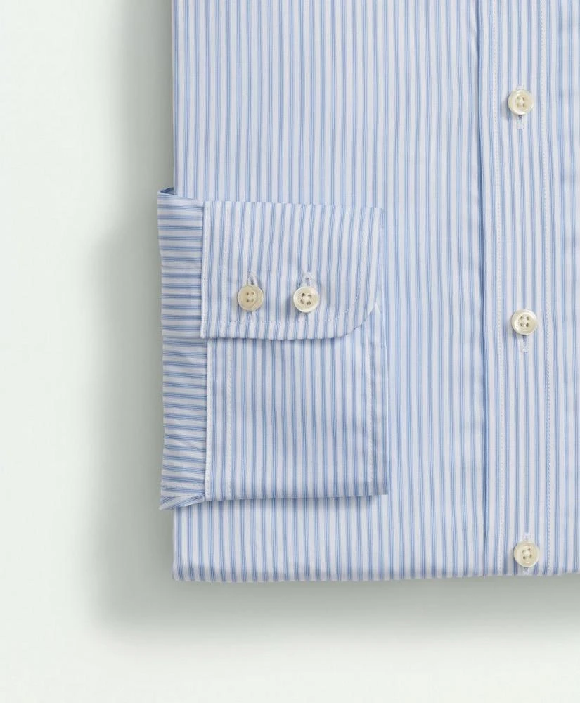 Brooks Brothers X Thomas Mason® Cotton Poplin Club Collar, Striped Dress Shirt 商品