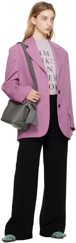 商品Acne Studios|Pink Single-Breasted Blazer,价格¥4539,第4张图片详细描述