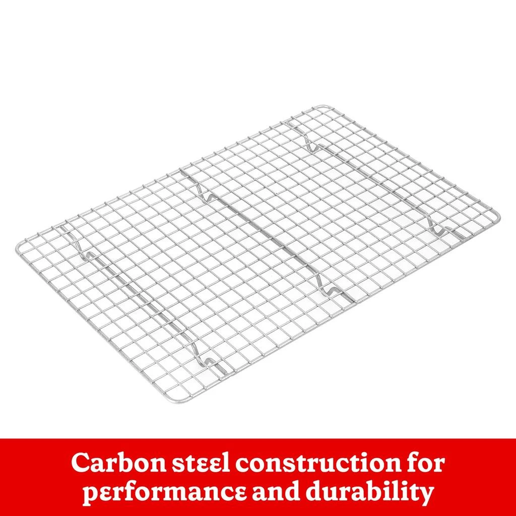 商品Betty Crocker|Carbon Steel 13 x 9 x 0.87 Inch Cooling Rack,价格¥111,第2张图片详细描述