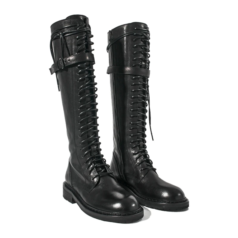 ANN DEMEULEMEESTER 黑色女士长筒靴 21012833-380-099 商品