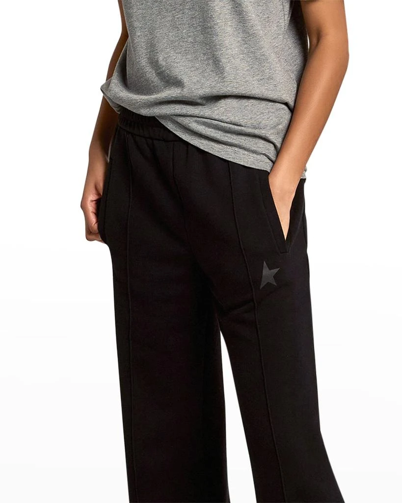 商品Golden Goose|Dorotea Star Logo Wide-Leg Sweatpants,价格¥3679,第5张图片详细描述