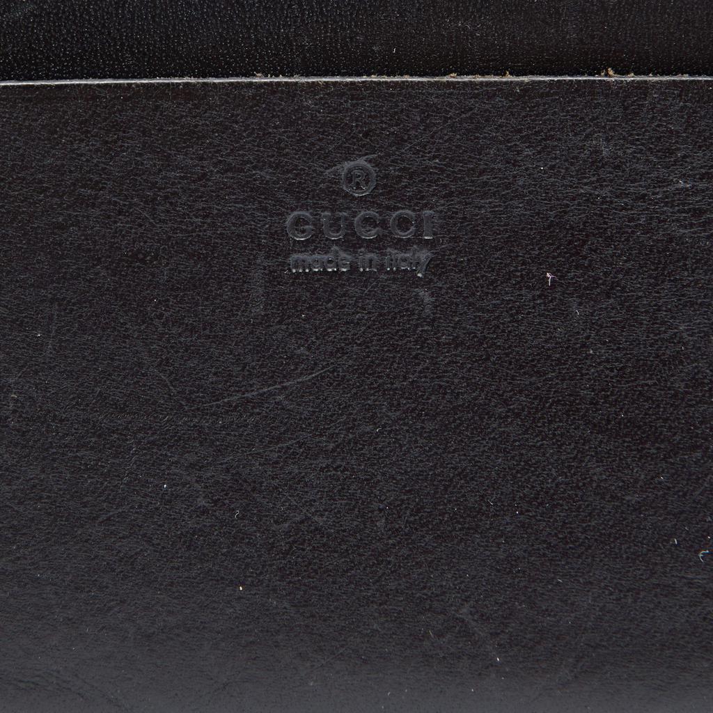 Gucci Black Leather Card Holder商品第5张图片规格展示