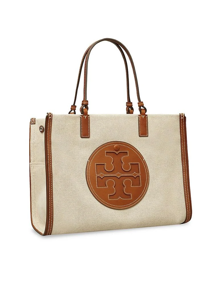 商品Tory Burch|女式 Ella系列 小号帆布托特包,价格¥2247,第3张图片详细描述