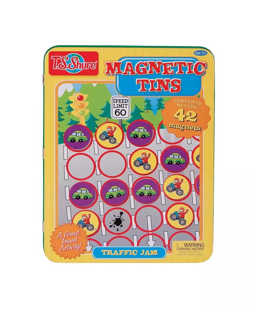 商品T.S. Shure|Traffic Jam Magnetic Tin Playset,价格¥105,第1张图片