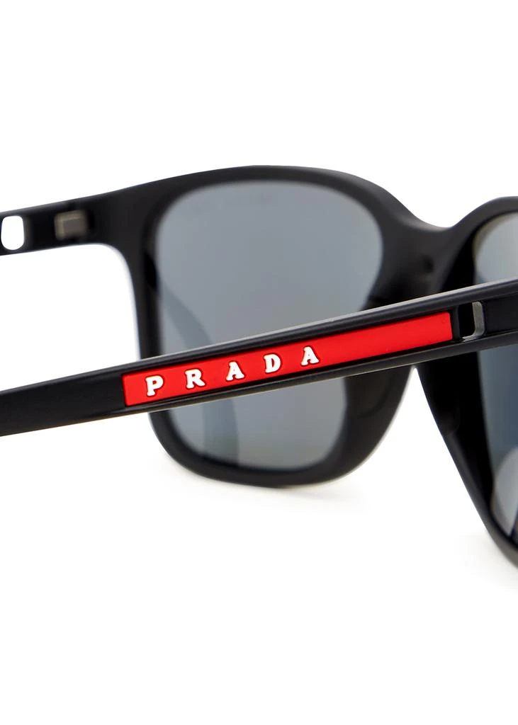 商品Prada|Matte black wayfarer-style sunglasses,价格¥1573,第3张图片详细描述