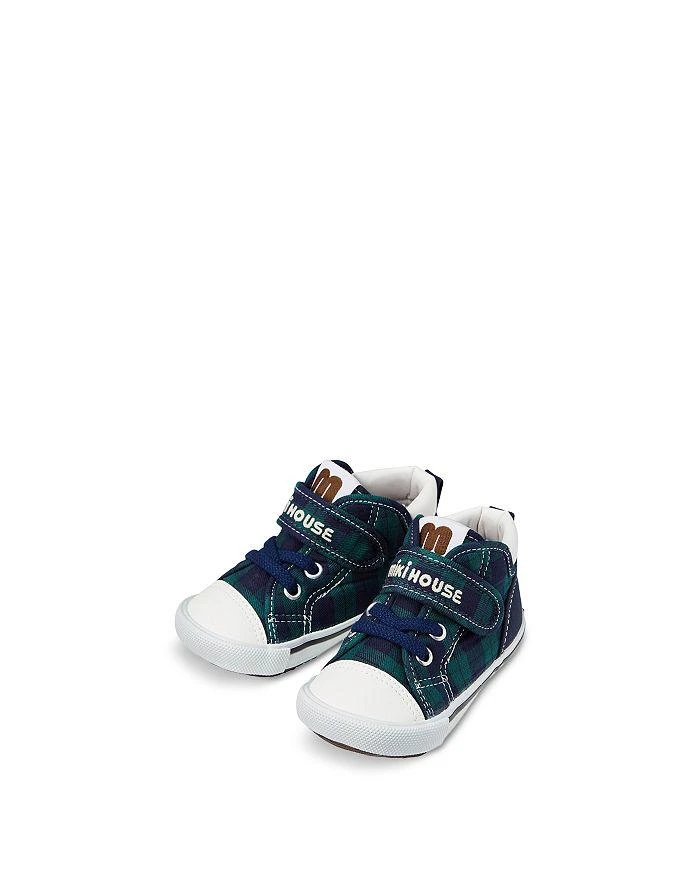商品Miki House|Unisex High Top Sneakers - Toddler,价格¥939,第1张图片