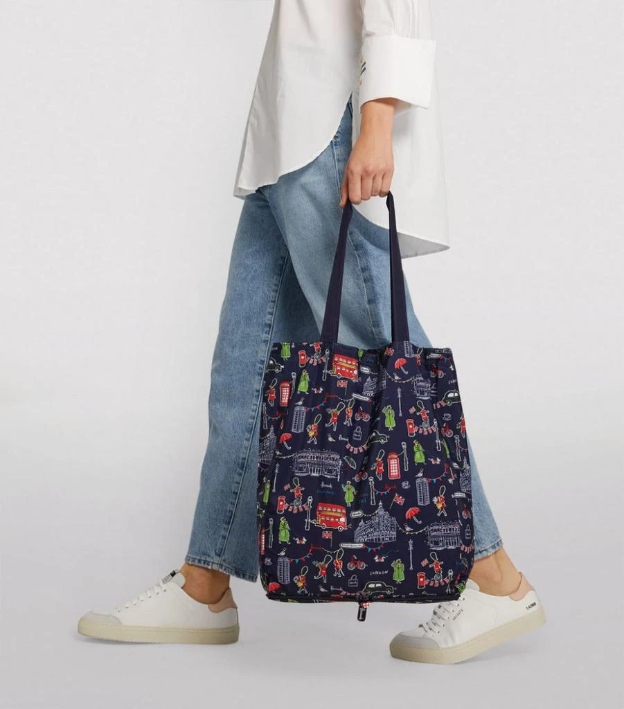 商品Harrods|Recycled City Bear and SW1 Pocket Shopper Bag (Set of 2),价格¥278,第5张图片详细描述