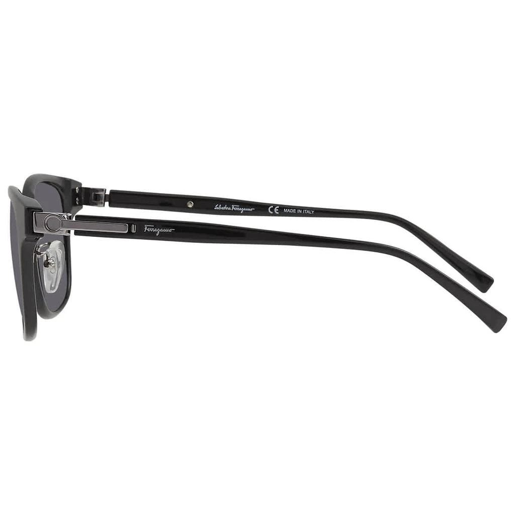 商品Salvatore Ferragamo|Salvatore Ferragamo Dark Grey Square Mens Sunglasses SF1021SA 001 55,价格¥596,第3张图片详细描述