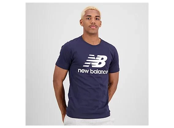 商品New Balance|NB Essentials Stacked Logo Tee,价格¥218,第1张图片