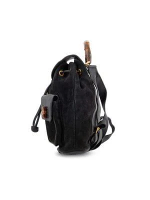 商品[二手商品] Gucci|Bamboo & Leather Backpack,价格¥5663,第3张图片详细描述