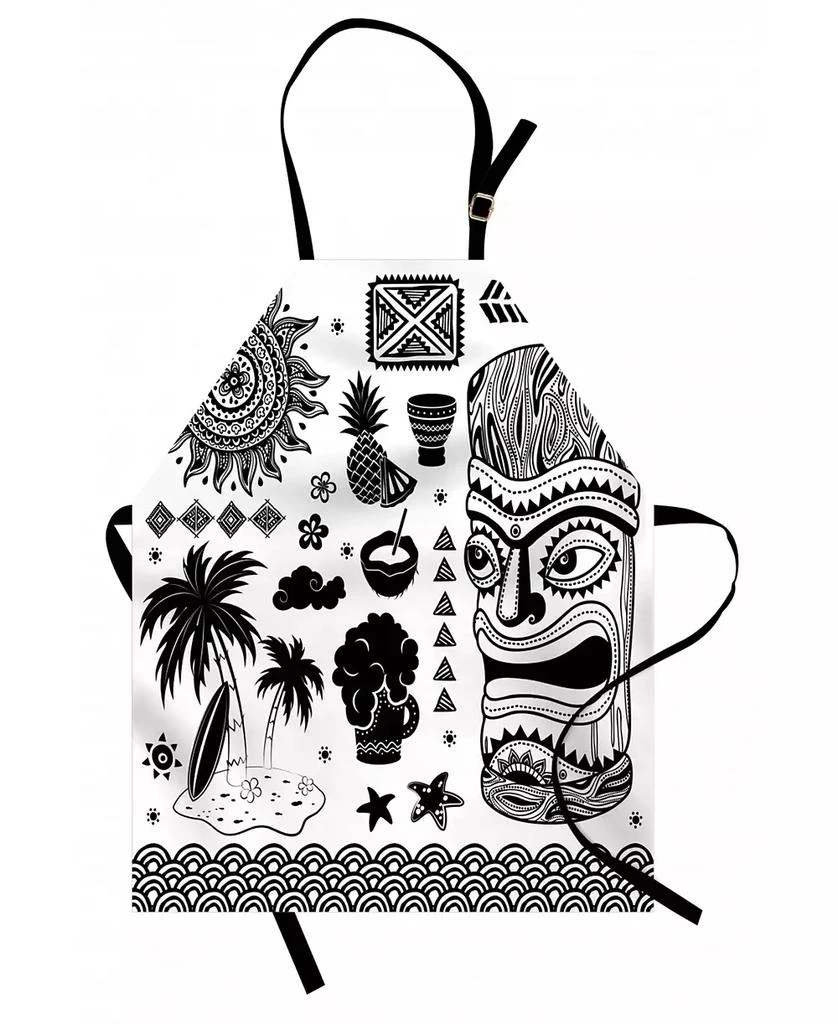 商品Ambesonne|Tiki Bar Apron,价格¥417,第1张图片