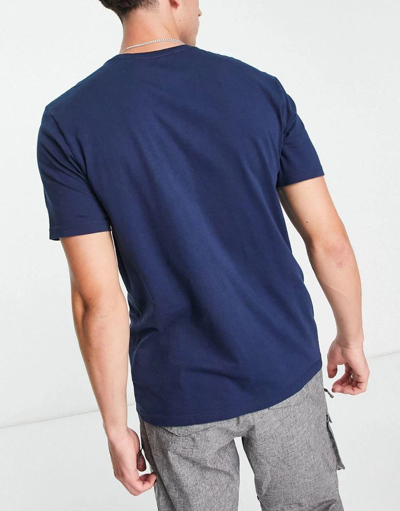 商品Burton Snowboards|Burton Snow Underhill t-shirt in navy,价格¥284,第2张图片详细描述