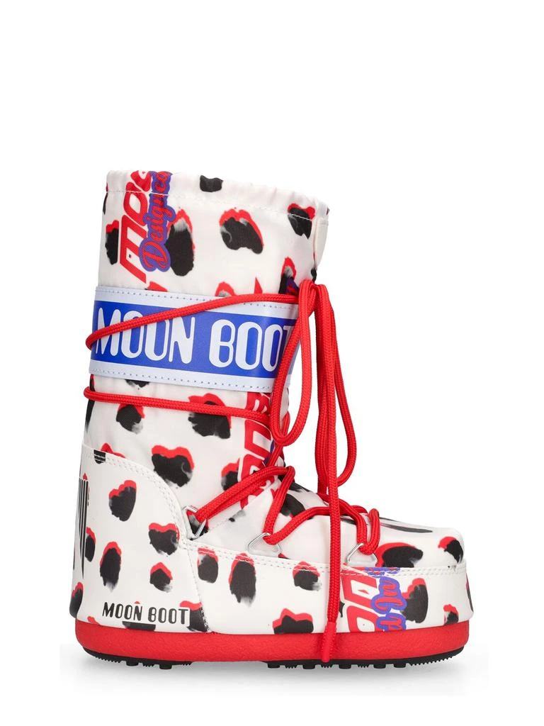 商品Moon Boot|Icon Tall Dalmatian Nylon Snow Boots,价格¥673,第1张图片