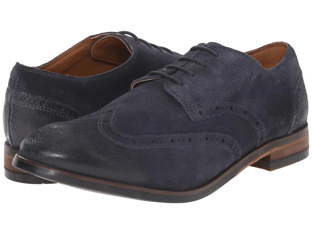 商品Clarks|Clarks Exton Brogue 男士布洛克皮鞋,价格¥625,第1张图片