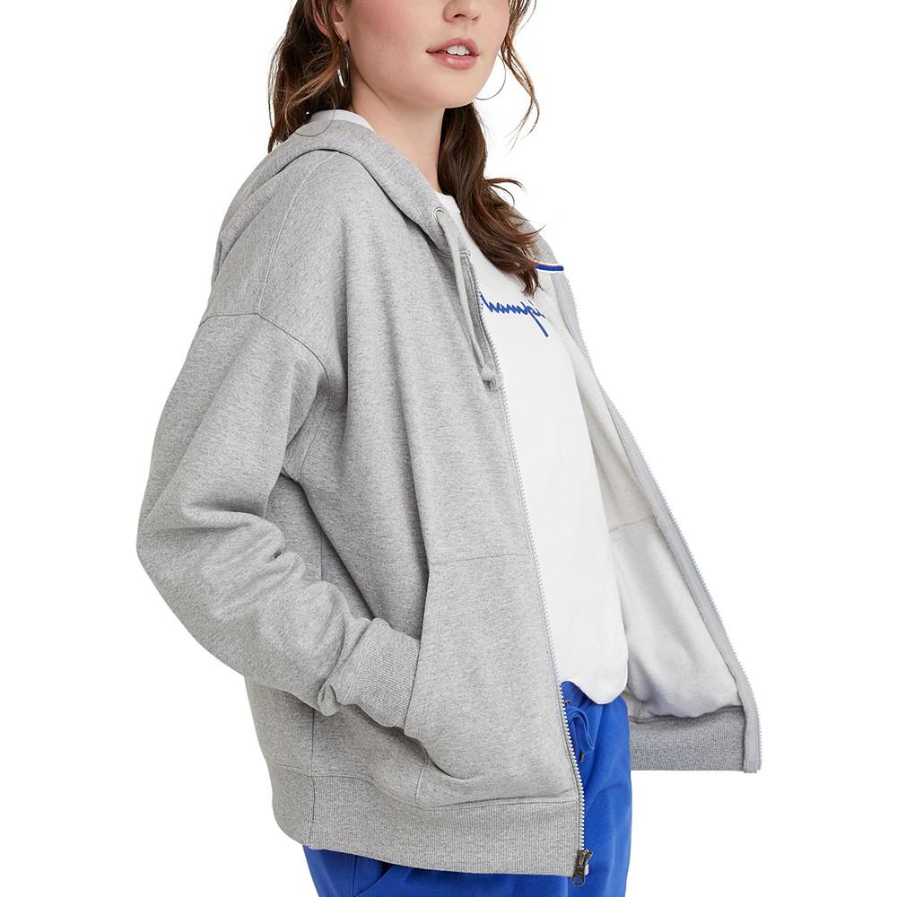 Women's Powerblend Fleece Full-Zip Hoodie商品第6张图片规格展示
