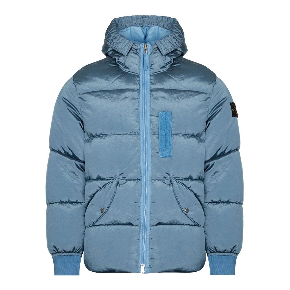 商品Stone Island|Stone Island Nylon Metal Down Jacket - Mid Blue,价格¥5670,第1张图片