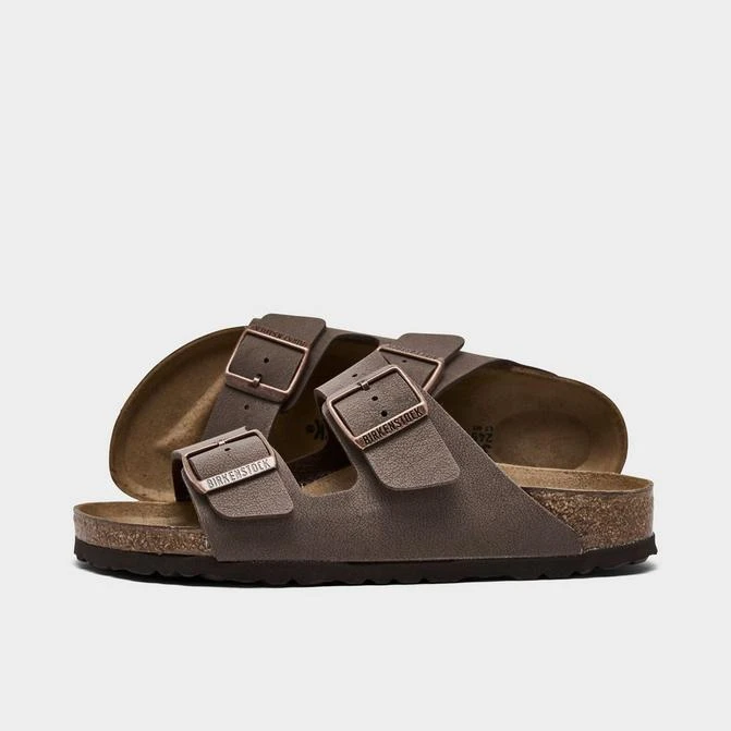 商品Birkenstock|Women's Birkenstock Arizona Birkibuc Sandals (Big Kids Sizes Available),价格¥824,第1张图片