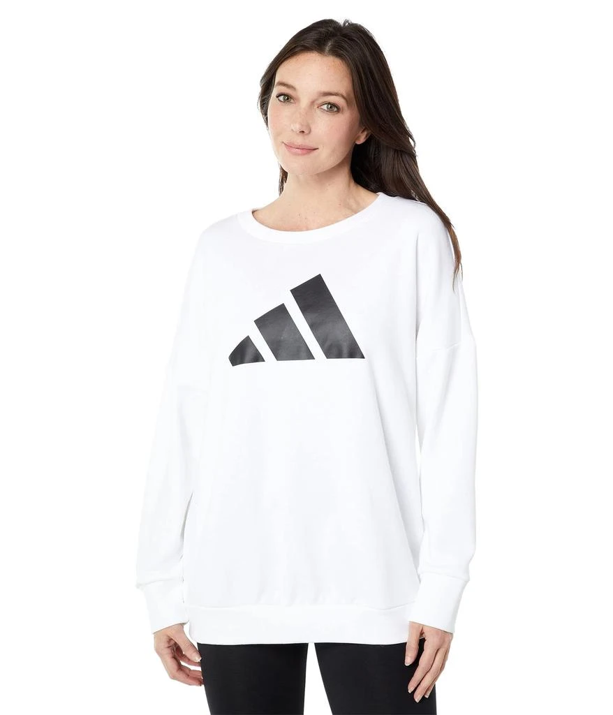 商品Adidas|Future Icons 3-Bar Crew Sweatshirt,价格¥215,第1张图片