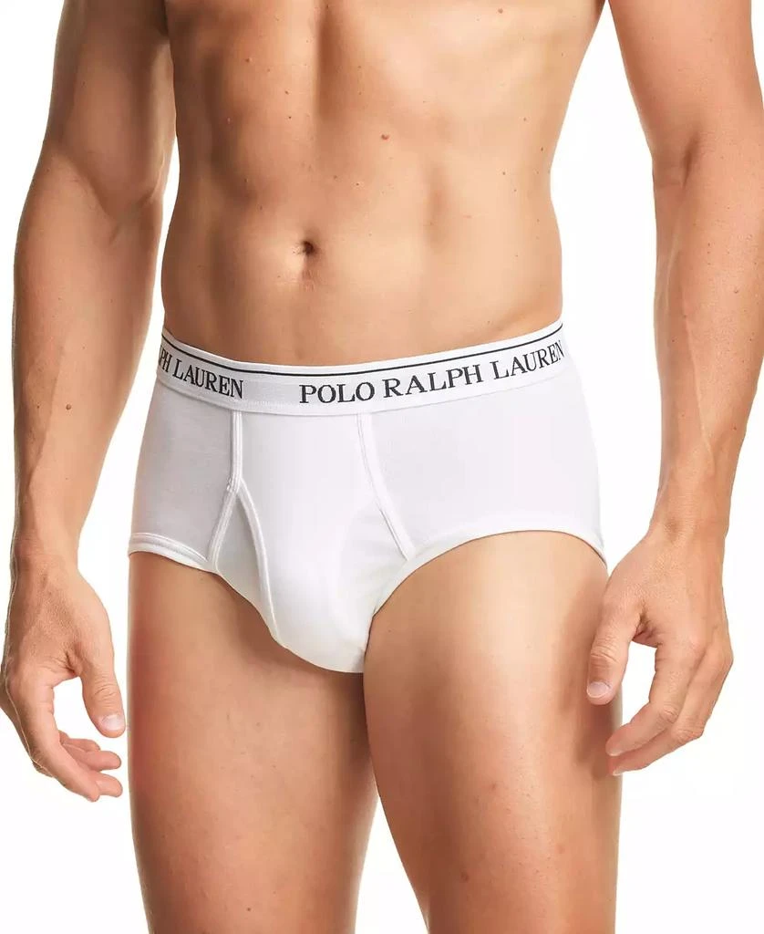 商品Ralph Lauren|Men's 6-Pack Classic-Fit Midrise Briefs,价格¥520,第4张图片详细描述