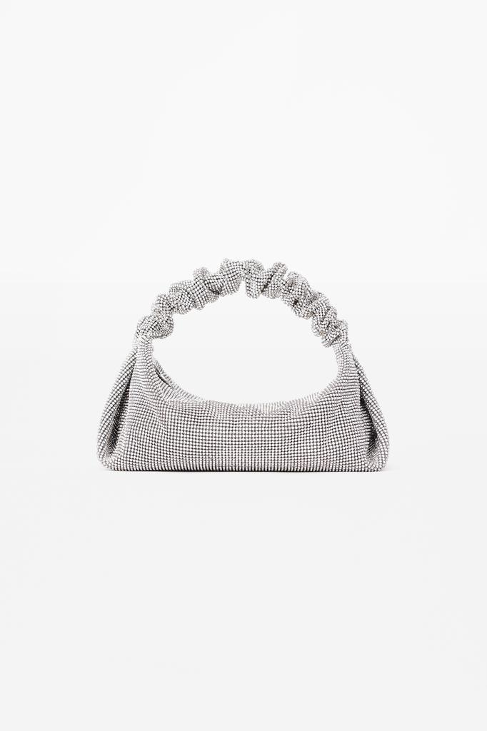 商品Alexander Wang|SCRUNCHIE MINI BAG IN CRYSTAL MESH,价格¥11140,第1张图片