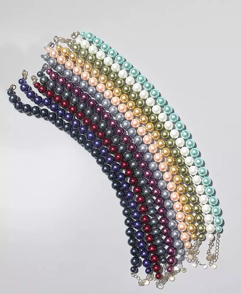 商品Charter Club|Imitation 14mm Pearl Collar Necklace, Created for Macy's,价格¥186,第3张图片详细描述