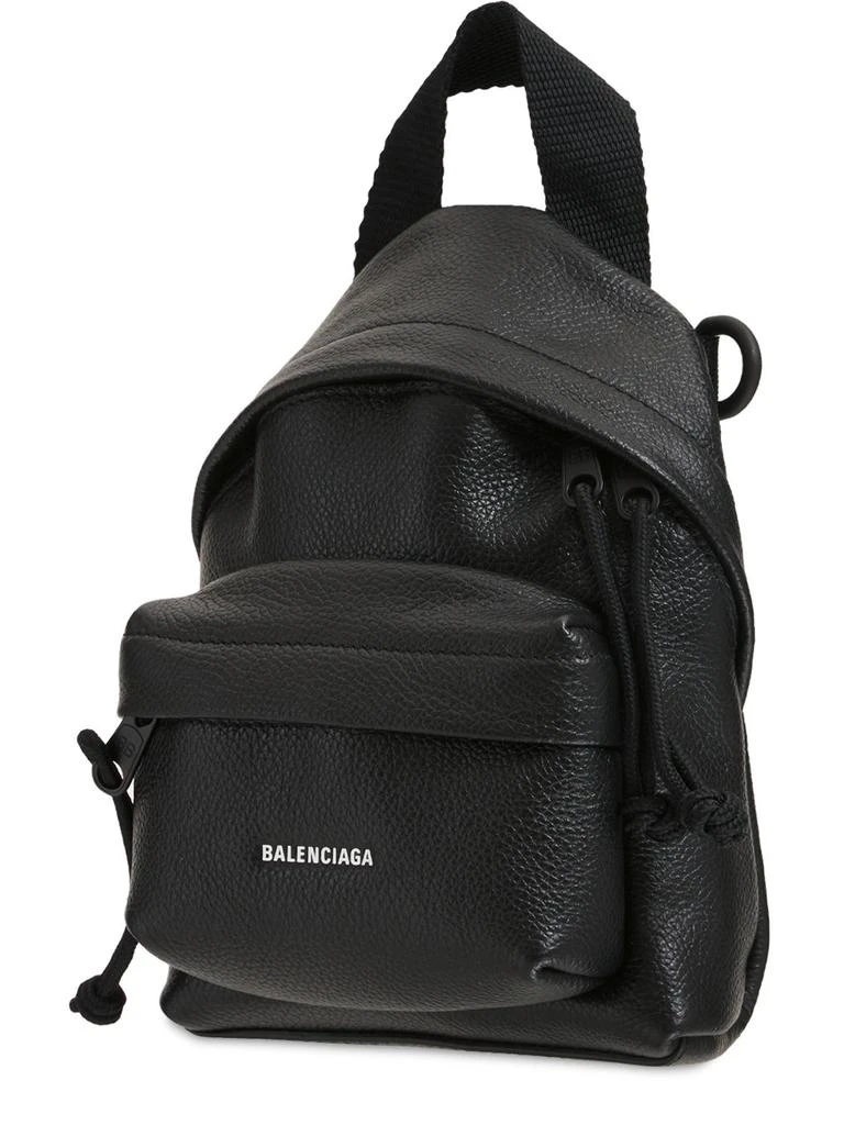 商品Balenciaga|Logo Leather Backpack,价格¥5892,第2张图片详细描述