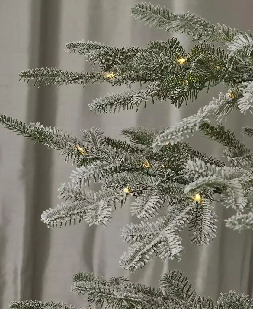 商品Seasonal|Sierra Pine 9' PE Lightly Flocked Tree, 2255 Tips, 400 Warm LEDs, Remote, Storage Bag, EZ-Connect Pole,价格¥2872,第4张图片详细描述