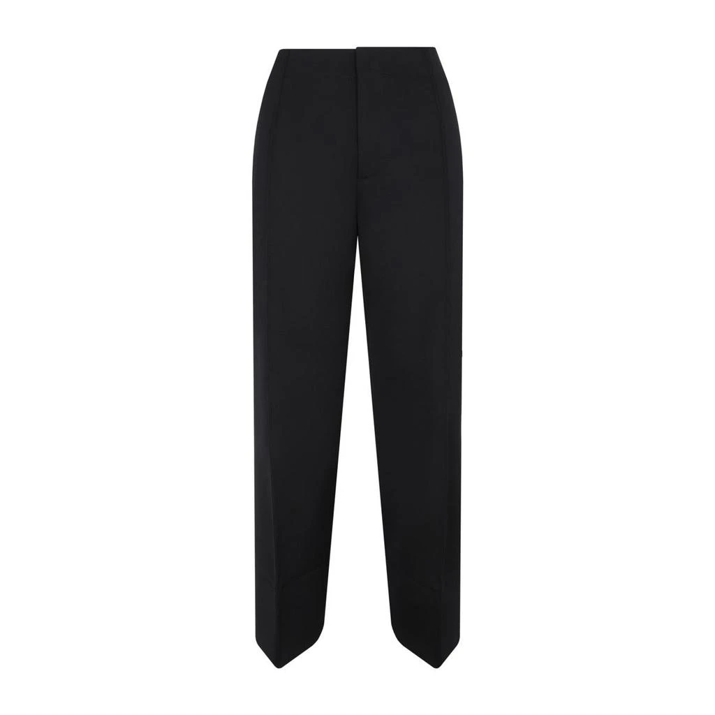 商品Bottega Veneta|BOTTEGA VENETA  CURVED SHAPE PANT PANTS,价格¥5734,第1张图片