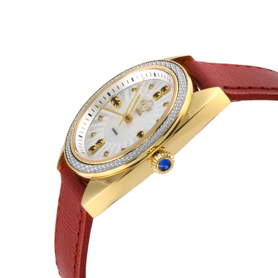 GV2 by Gevril Palermo Diamond Mother of Pearl Dial Ladies Watch 13102商品第3张图片规格展示