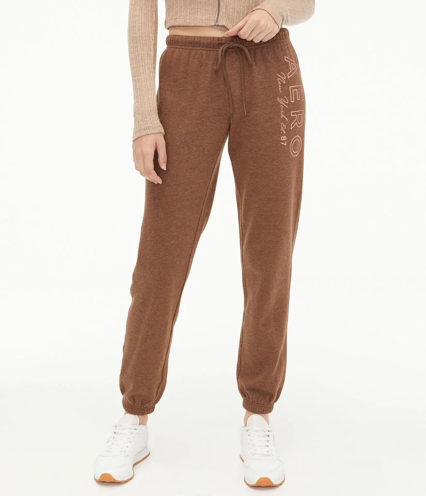 商品Aeropostale|Aeropostale Women's New York Foil Cinched Sweatpants,价格¥64,第1张图片