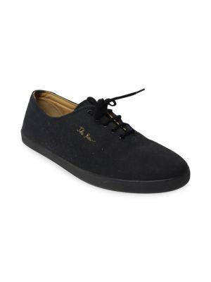 The Row Dean Sneakers In Black Canvas商品第2张图片规格展示