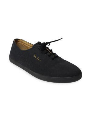 商品[二手商品] The Row|The Row Dean Sneakers In Black Canvas,价格¥1924,第4张图片详细描述