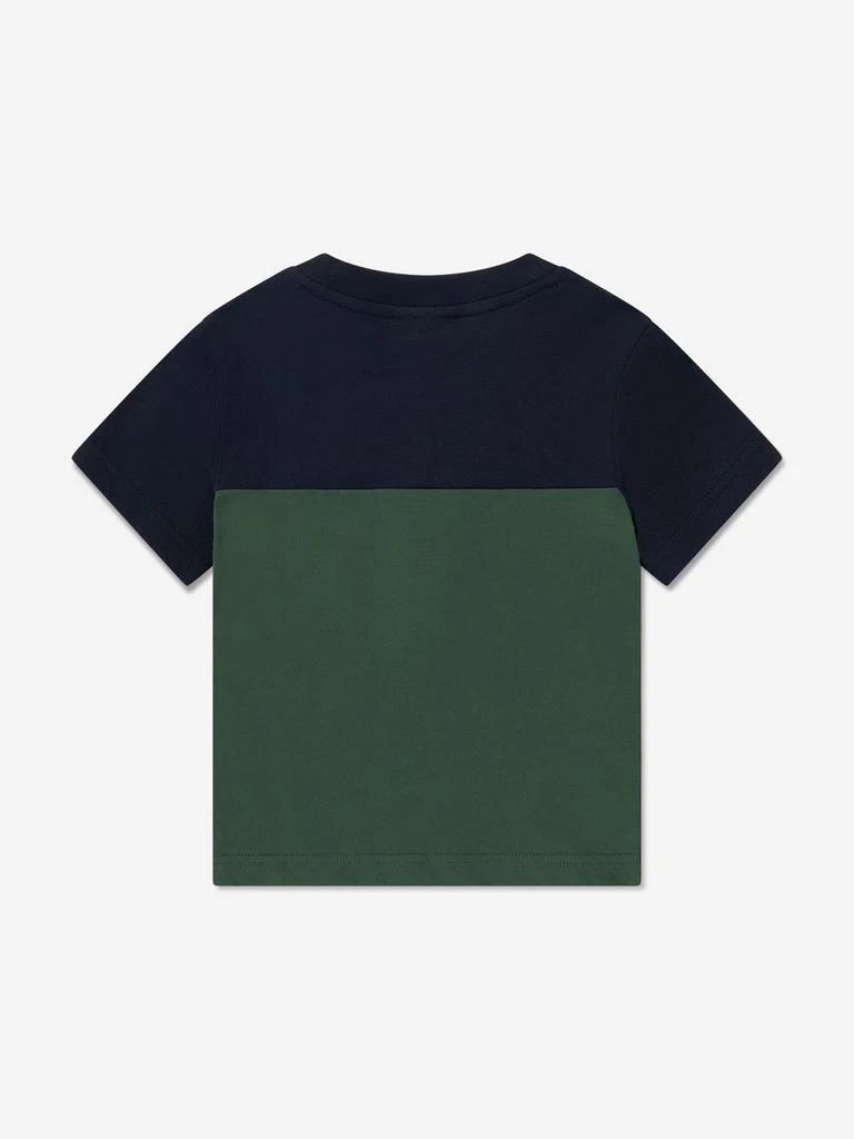 商品Lacoste|Lacoste Kids Colourblock T-Shirt in Navy,价格¥206,第2张图片详细描述