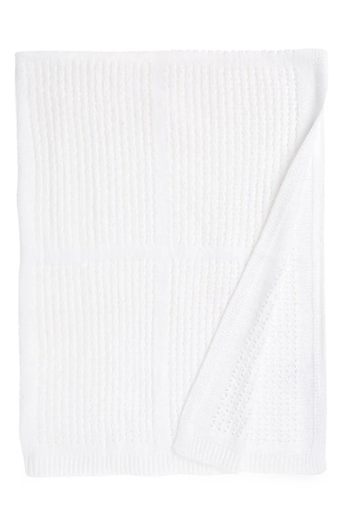 商品Nordstrom|Kids' Nordstrom Cellular Knit Baby Blanket,价格¥114,第1张图片