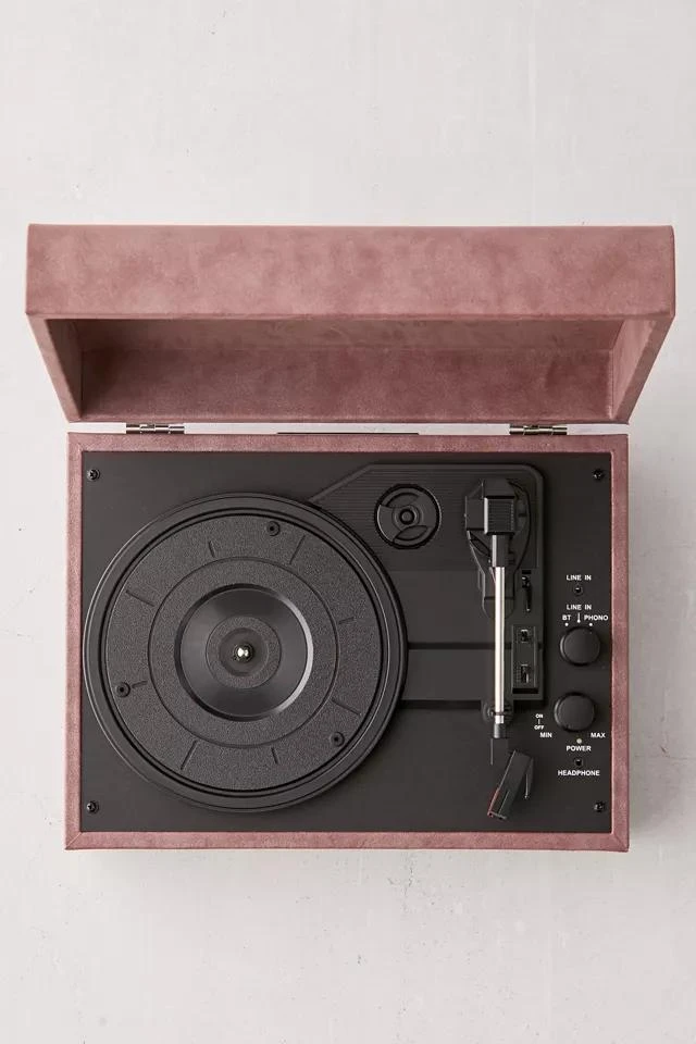 商品Victrola|Victrola Parker Bluetooth Suitcase Record Player,价格¥523,第2张图片详细描述