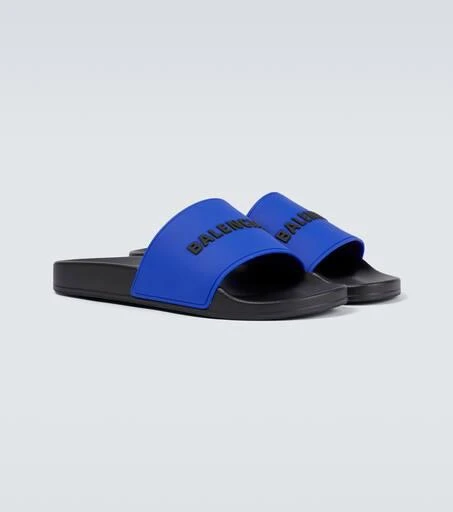 商品Balenciaga|Pool Logo凉拖鞋,价格¥2034,第5张图片详细描述