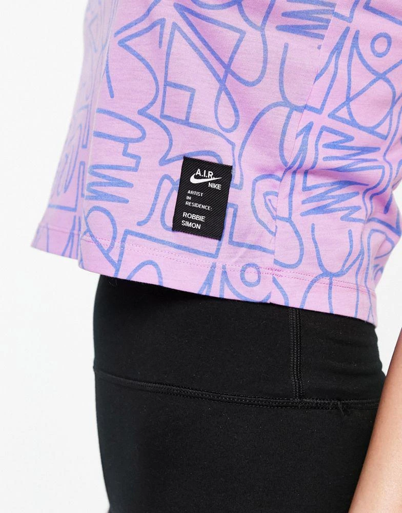 商品NIKE|Nike Yoga Artist in Residence graphic tank in purple,价格¥128,第2张图片详细描述
