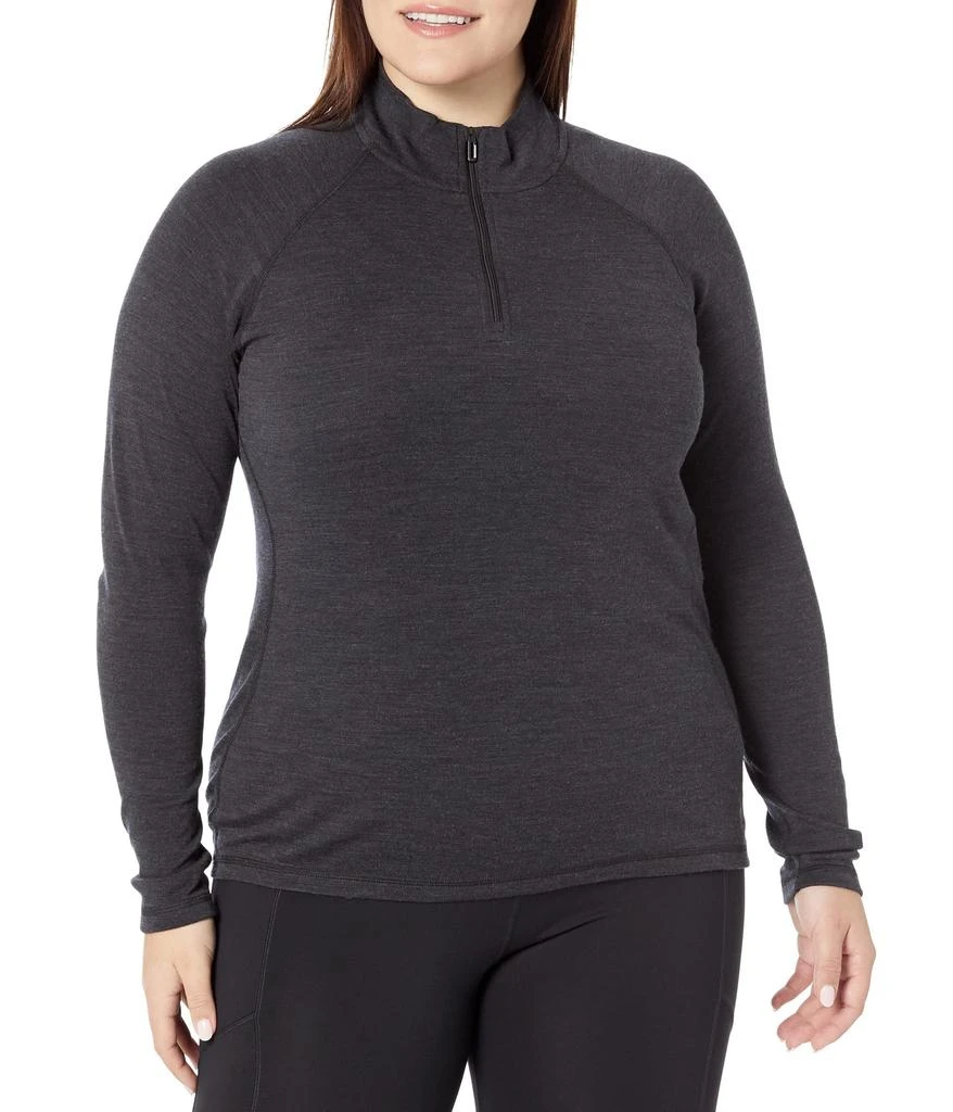 商品SmartWool|Plus Size Classic Thermal Merino Base Layer 1/4 Zip,价格¥482,第1张图片