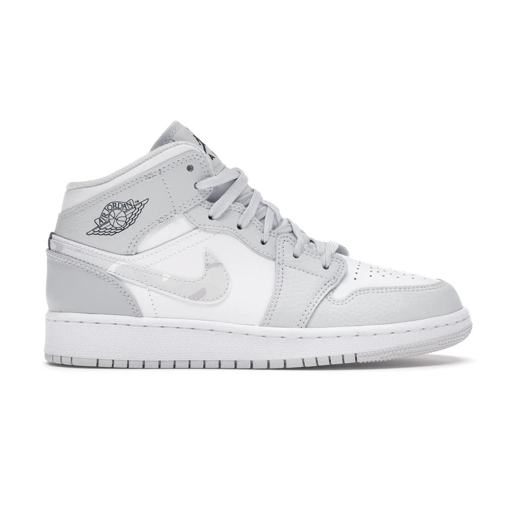 商品Jordan|Air Jordan 1 Mid Grey Camo (GS),价格¥3862,第1张图片