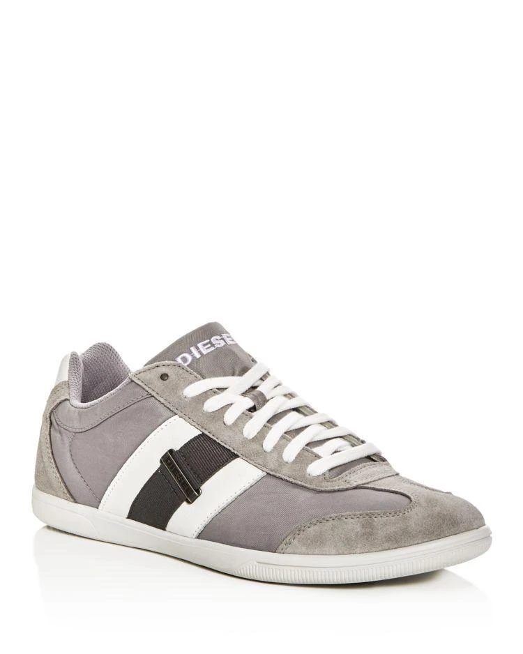 商品Diesel|Diesel Men's Happy Hours Lounge Lace Up Sneakers,价格¥645,第1张图片