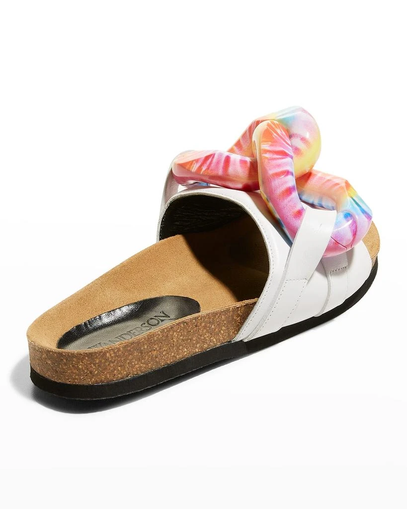 商品JW Anderson|Tie-Dye Chain Slide Sandals,价格¥3514,第3张图片详细描述