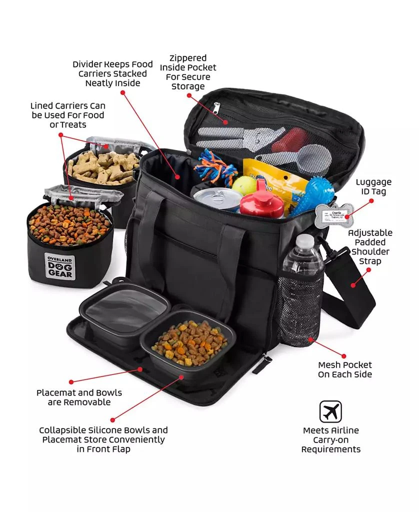 商品Mobile Dog Gear|Overland Dog Gear Week Away Bag for Small Dogs,价格¥596,第4张图片详细描述