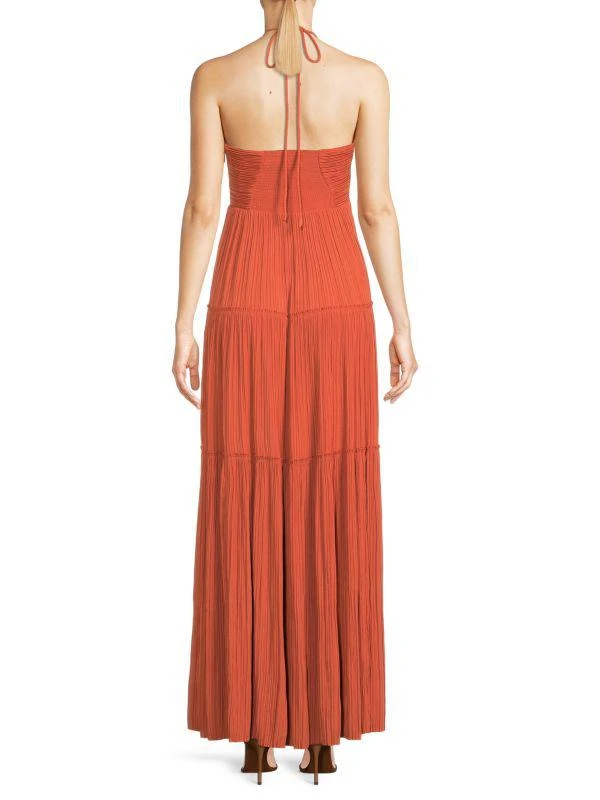 商品A.L.C.|Cecilia Pleated Maxi-Dress,价格¥942,第2张图片详细描述